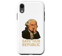 Salvar nuestra república Protesta contra George Washington Facepalm Carcasa para iPhone XR