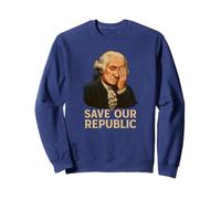 Salvar nuestra república Protesta contra George Washington Facepalm Sudadera