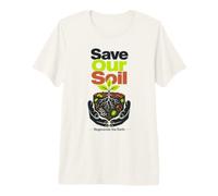 Salvar Nuestro Suelo y regenerar la Tierra Agricultura regenerativa Camiseta Premium
