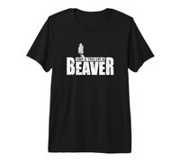 Salvar un árbol Come un Castor roedor ecológico Camiseta Premium