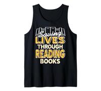 Salvar Vidas A Través De La Lectura De Libros Camiseta sin Mangas