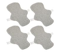 Salvaslip de Tela, Almohadillas Sanitarias Reutilizables Respetuosas con la Piel de Grafeno Profesional 4 Piezas para Mujeres (L)