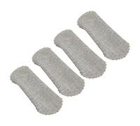 Salvaslip de Tela de Grafeno, 4 Piezas, Transpirables, a Prueba de Fugas, Lavables, Reutilizables, Salvaslip de Tela, Almohadillas Sanitarias de Grafeno para Mujer (S)