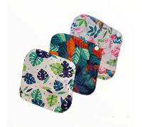 SalvaSlip o Compresas Reutilizables | Lavables para la regla y Perdidas de Orina | Protección Extra para tu Periodo (Estampado 2)