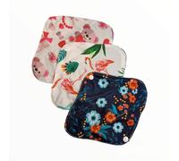 SalvaSlip o Compresas Reutilizables | Lavables para la regla y Perdidas de Orina | Protección Extra para tu Periodo (Estampado 1)