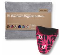 Salvaslip reutilizables en algodón orgánico para flujo blanco (TANGA, 7 uds.); HECHOS EN LA UE, lavables a alta T°, 100% transpirables y suaves, salvaslip de tela, protección femenina diaria (sin PUL)