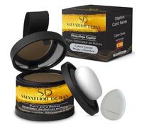 Salvathor Duran Retocador de Raíces en Polvo - Cubre Canas y Retoca Raíces Mujer y Hombre - Corrector Capilar y Maquillaje Capilar Resistente al Agua para cubrir raíces, - 4 g (Castaño Claro)