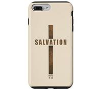 Salvation - Acts 4:12 No Other Name Cross of Jesus Christ Carcasa para iPhone 7 Plus/8 Plus