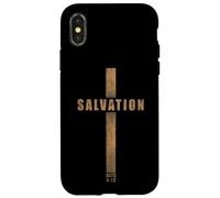 Salvation - Acts 4:12 No Other Name Cross of Jesus Christ Carcasa para iPhone X/XS