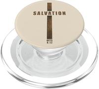 Salvation - Acts 4:12 No Other Name Cross of Jesus Christ PopSockets PopGrip para MagSafe