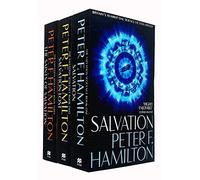 Salvation Sequence Series 3 Books Collection Set By Peter F Hamilton (Salvation, Salvation Lost, [Hardcover] The Saints of Salvation)
