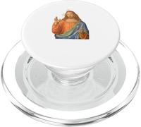 Salvator Mundi Cristo con Orbe Renacimiento Bendición Retrato PopSockets PopGrip para MagSafe
