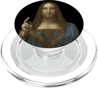 Salvator Mundi de Leonardo da Vinci (1500) PopSockets PopGrip para MagSafe