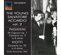 Salvatore Accardo The Young Salvatore Accardo - Volume 2 (CD) (Importación USA)