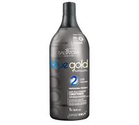 SALVATORE Shampoo Anti-residuos Premium, Blue Gold, 1000 Mililitro
