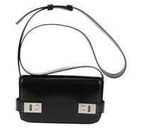 Salvatore Ferragamo Pre-owned - Bolso de hombro de charol Pre-owned - Pre-owned - Mujer - Negro - ONE SIZE -
