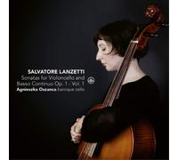 Salvatore Lanze Salvatore Lanzetti: Sonatas for Violoncel (CD) (Importación USA)