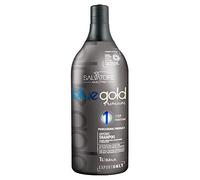 SALVATORE Shampoo Anti-residuos Premium, Blue Gold, 1000 Mililitro