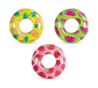 Salvavidas Intex Fruta Tropical Con Asas Variadas