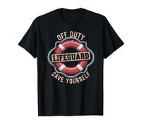 Salvavidas sarcástico fuera de servicio salvate a ti mismo Besties Vacay Camiseta