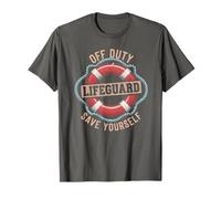 Salvavidas sarcástico fuera de servicio salvate a ti mismo Besties Vacay Camiseta