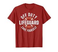 Salvavidas sarcástico fuera de servicio salvate a ti mismo Besties Vacay Camiseta