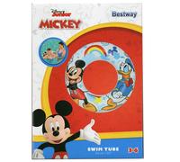 Salvavidas Tipo Dona Mickey Mouse 56 Cm Disney Hinchable Niños 91004
