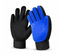 SALVAYRO Guante Quitapelos Mascotas de Silicona - Manopla Quita Pelo para Perros y Gatos | Elimina Pelo Suelto en Seco y Mojado | Incluye Bolsa Reutilizable y Guía Digital