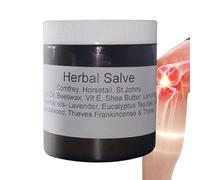 Salve de hierbas para articulaciones de rodilla, bálsamo de hierbas orgánicas, crema de masaje de máxima resistencia, productos para el cuidado de las articulaciones para reducir la hinchazón, crema