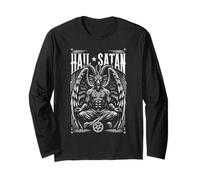 Salve Satanás Baphomet Manga Larga