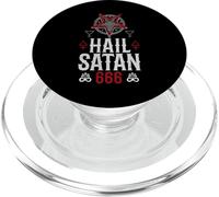 Salve Satanás I Satanismo I Black Death Metal PopSockets PopGrip para MagSafe