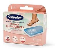 Salvelox ® | Piedra quitadurezas doble acción | Elimina las durezas y suaviza la piel para unos pies suaves y cuidados | 1 Unidad
