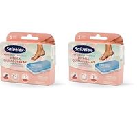 Salvelox ® | Piedra quitadurezas doble acción | Elimina las durezas y suaviza la piel para unos pies suaves y cuidados | 1 Unidad (Paquete de 2)