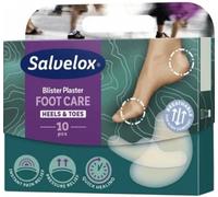 Salvelox Tirita para ampollas Foot Care Talones y dedos de los pies Curación rápida 10 un.