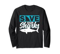 Salvemos A Nuestros Tiburones Finning Aleteo De Tiburones Manga Larga
