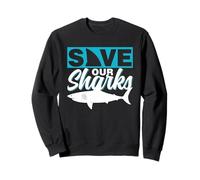 Salvemos A Nuestros Tiburones Finning Aleteo De Tiburones Sudadera