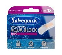 Salvequick Apósitos Aqua Block 18 uds