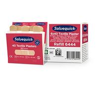 Salvequick ® | Apósitos de tela | Fáciles de aplicar, flexibles y cómodos de usar | Apósitos testados para alergias | 240 apósitos por caja
