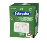 Salvequick Cederroth Salve rápido estéril herida limpiador recambio, 20-Count