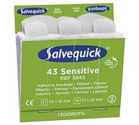 Salvequick - Sensitive tiritas, 6 Refills à 43 St.