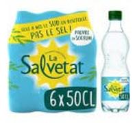 Salvetat nature 6x50cl - Livraison Gratuite Pour Les Commandes En France - Prix Par Unité