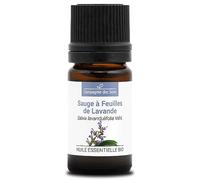 SALVIA HOJAS DE LAVANDA - 5 mL - Aceite Esencial Orgánico de Calidad Superior - 100% Puro, Natural, Quimiotipado y Certificado AB