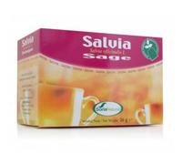 Soria Natural Salvia Infusión - Salud Femenina - Ayuda en Caso De Síntomas de Menopausia - Infusión de Salvia (Salvia officinalis) - 100% Natural - Caja con 20 Bolsas Filtro