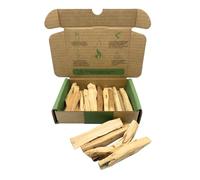 SALVIA | Palo Santo Natural Rústico 100g Aprox (10-14 Varitas) | Incienso Sagrado para Limpieza Energética y Relajación | Formato Natural sin Selección Estética | Madera Auténtica de Perú