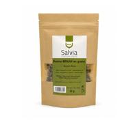 SALVIA | Resina Benjuí en Grano Natural 50g | Styrax Benzoin Benzoin Resin | Benjuí a Granel | Incienso Natural | Aroma Dulce y Balsámico | para Sahumerios | Aromaterapia | Meditación | Yoga