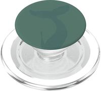 Salvia Verde Ballena Aleta Orcas Rescate Orca Mar Animal Ballena PopSockets PopGrip para MagSafe