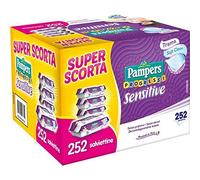 Salviette Pampers Progressi Sensitive Super Scorta - 252 Pz