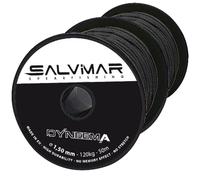 SALVIMAR Dyneema - Correa (1,5 mm, 51 m), Color Negro