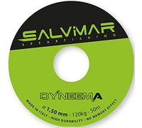 SALVIMAR Dyneema - Cuerda de 1,5 mm, Unisex, para Adultos, Multicolor, 50 m