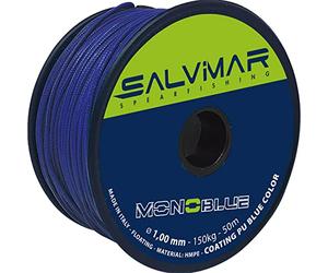 Salvimar Mono - Silueta Unisex para Adultos, Azul, diámetro 1 mm x 50 m
